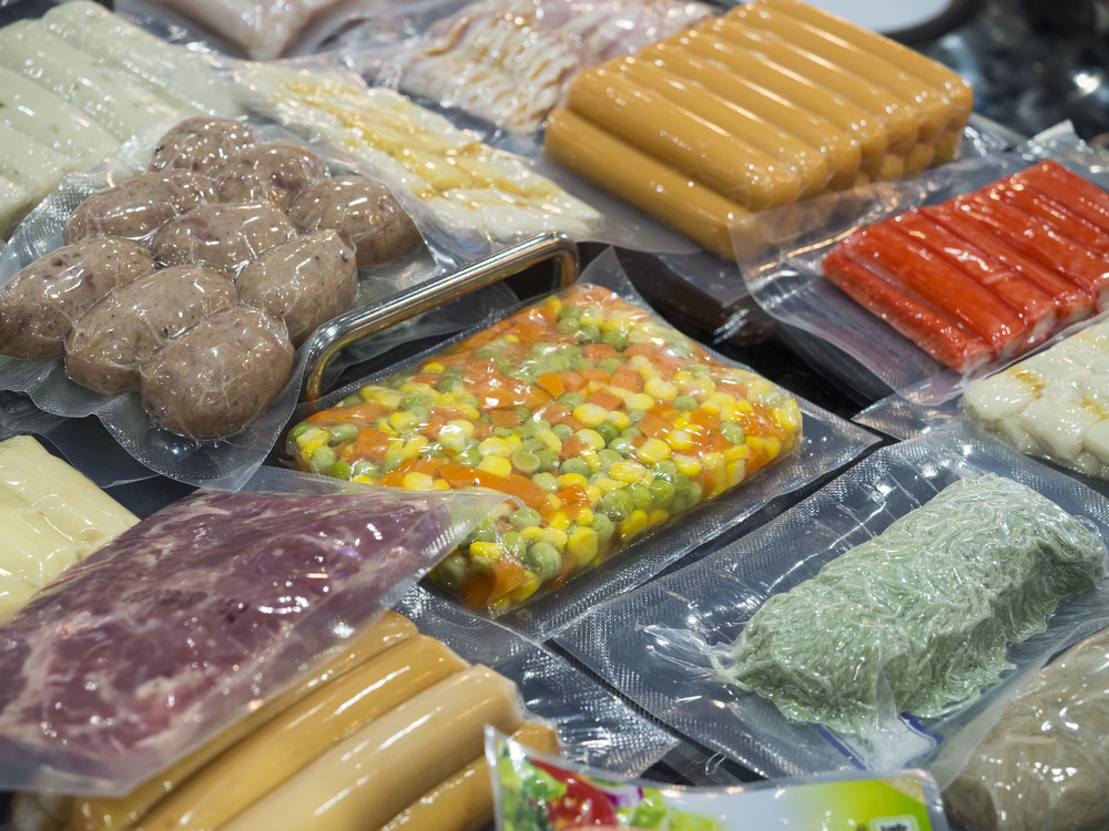 A wide variety of food choices for freezing food preservation