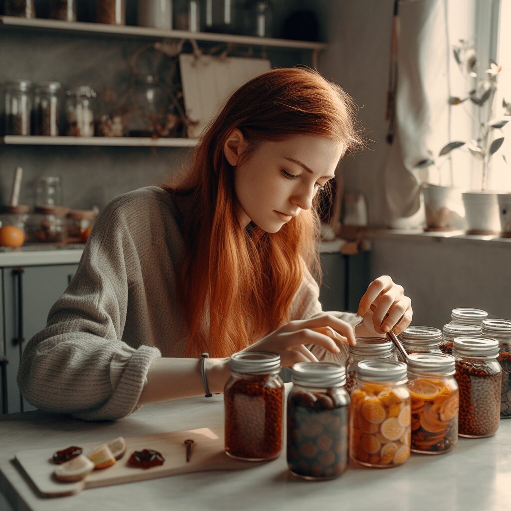 Don't forget to labelling and dating your container to keep your goods at their top qualities