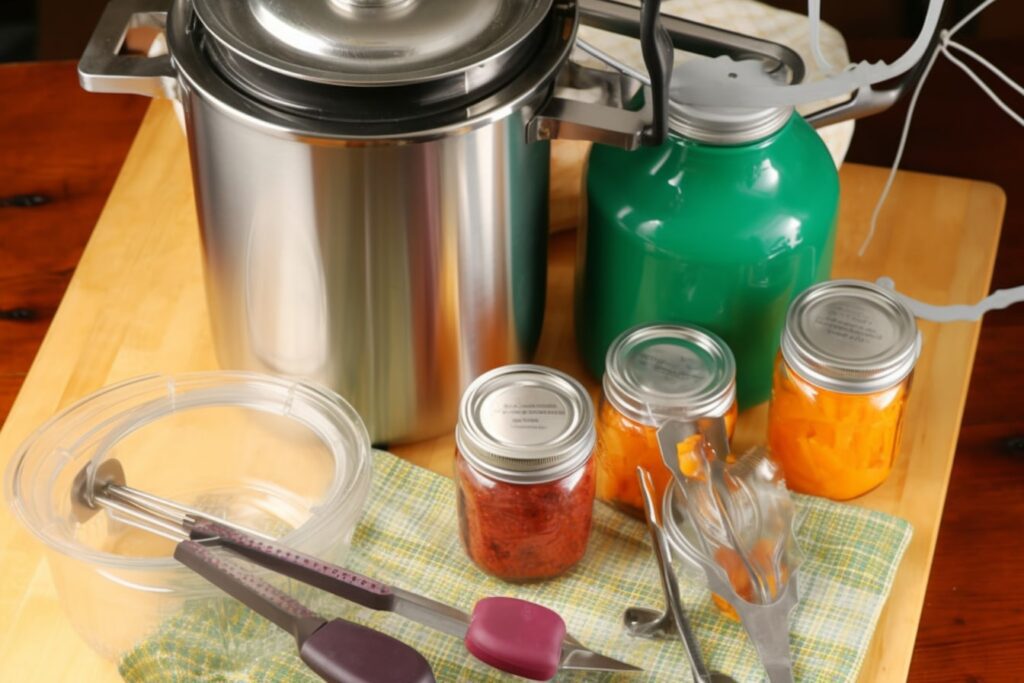 Better well prepare the equipments and supportive kits to make canning progress as smooth as possible