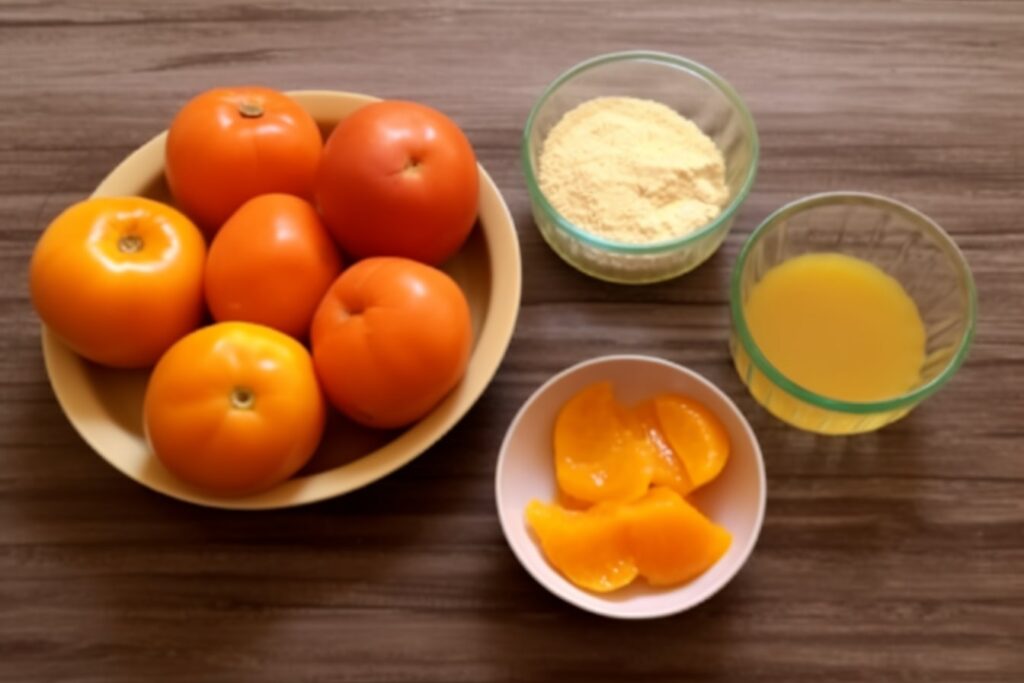 Better well-prepared your ingredient for the upcoming persimmon jam canning recipe