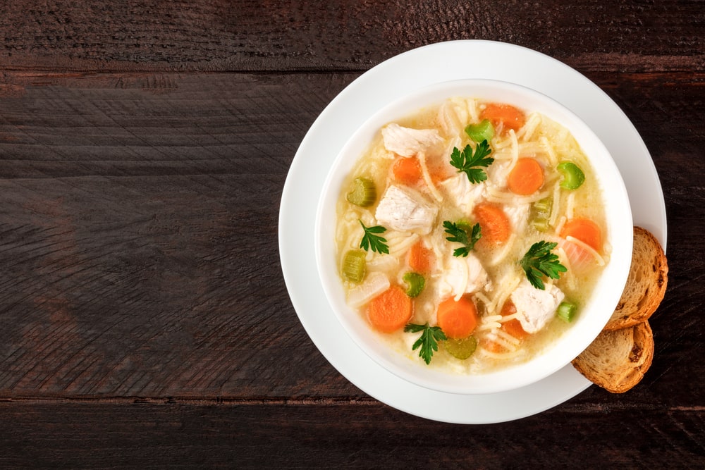 Enjoy your own nutrious tasteful pressure canned chicken soup