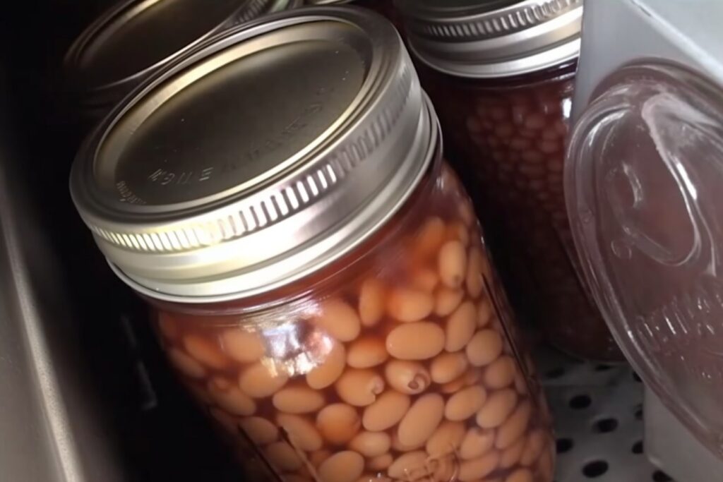 Main part of the recipe - Pressure canning dried pinto bean