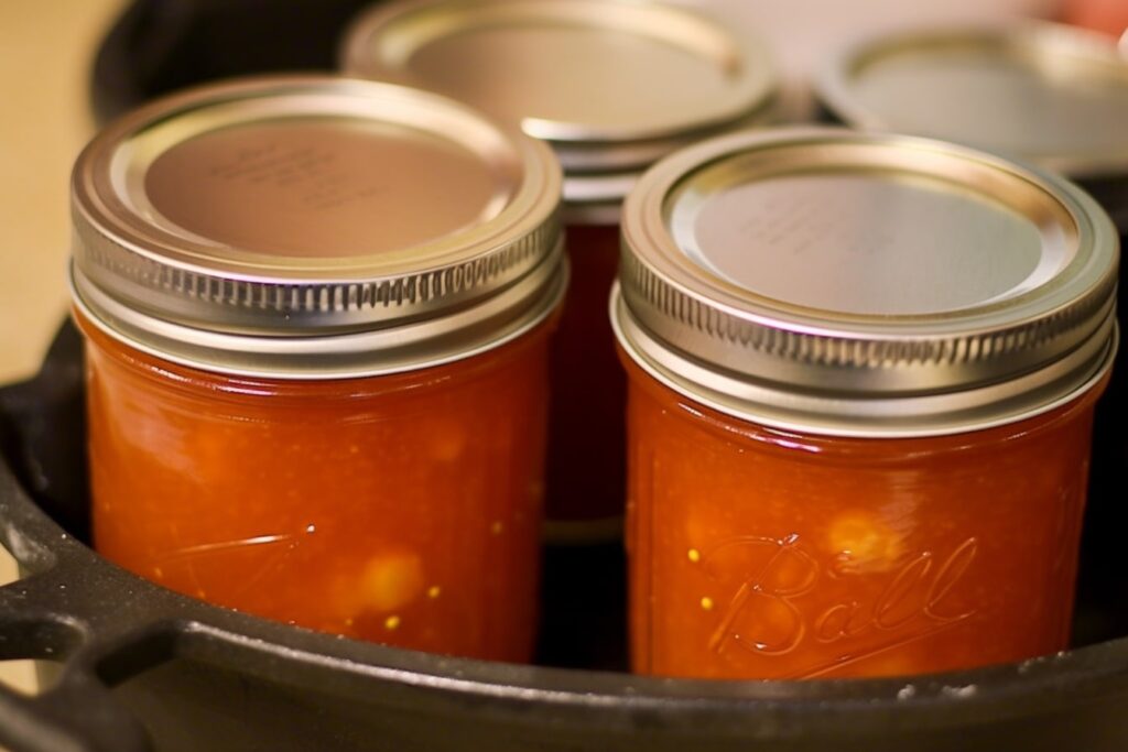 Persimmon Jam Canning Recipe And Step-by-step Preserve