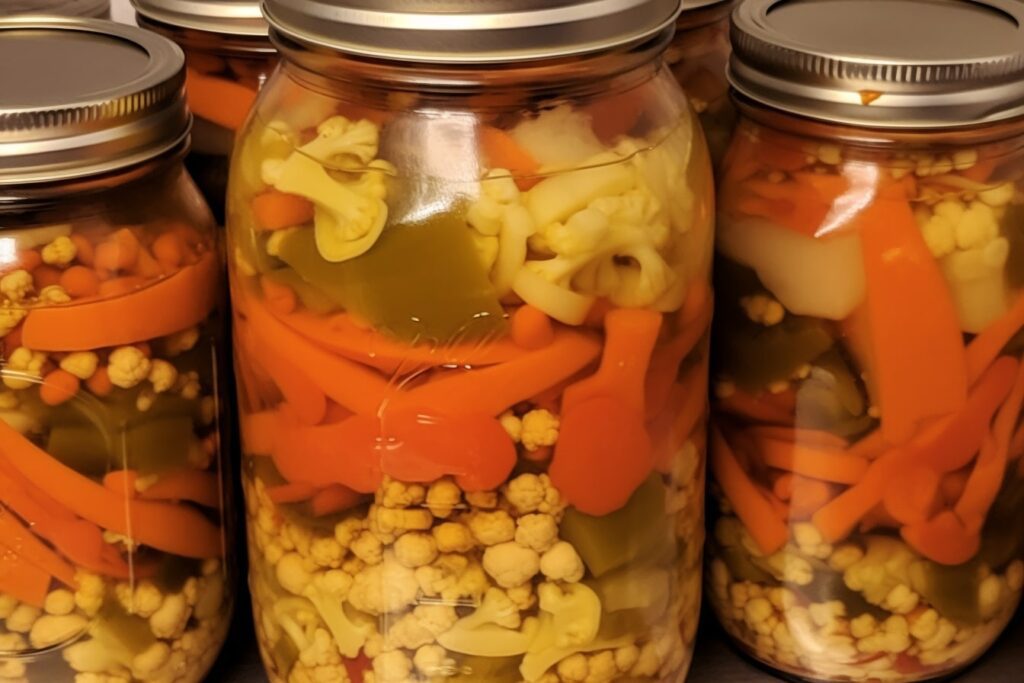 One of my favorite pickled side dishes - Persian Pickle Vegetable: Torshi