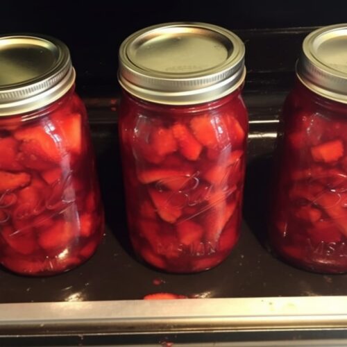 Step-by-step Recipe For Canned Strawberry Pie Filling For Canning