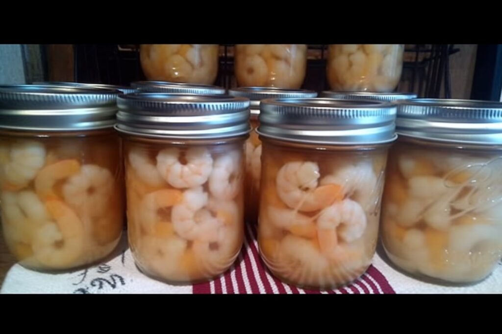We almost there guy unique canning shrimp are about to appear in your pantry