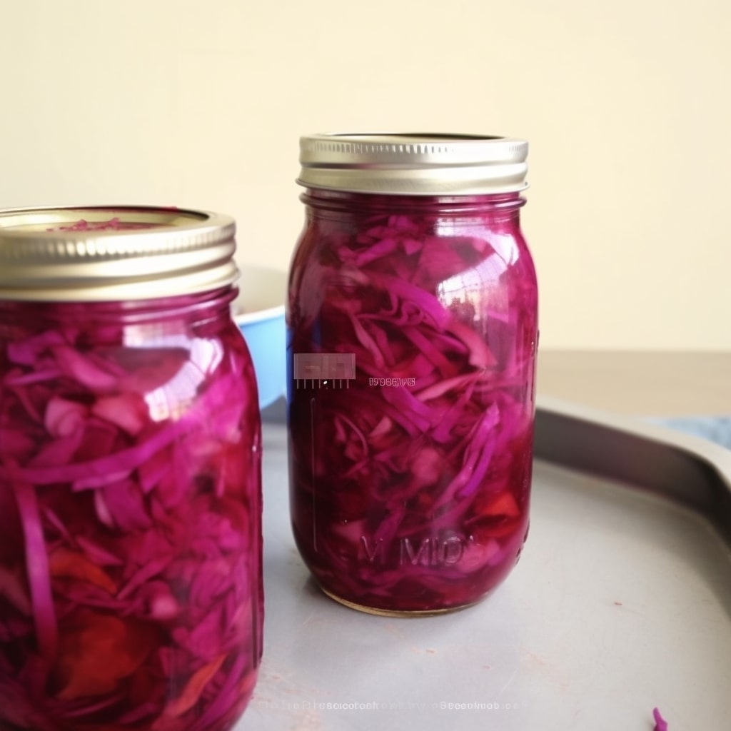 Canning Pickled Red Cabbage Recipe Step By Step How To Can Red Cabbage