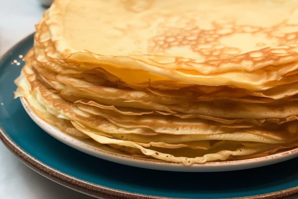 Filloas blancas is the original and most popular version