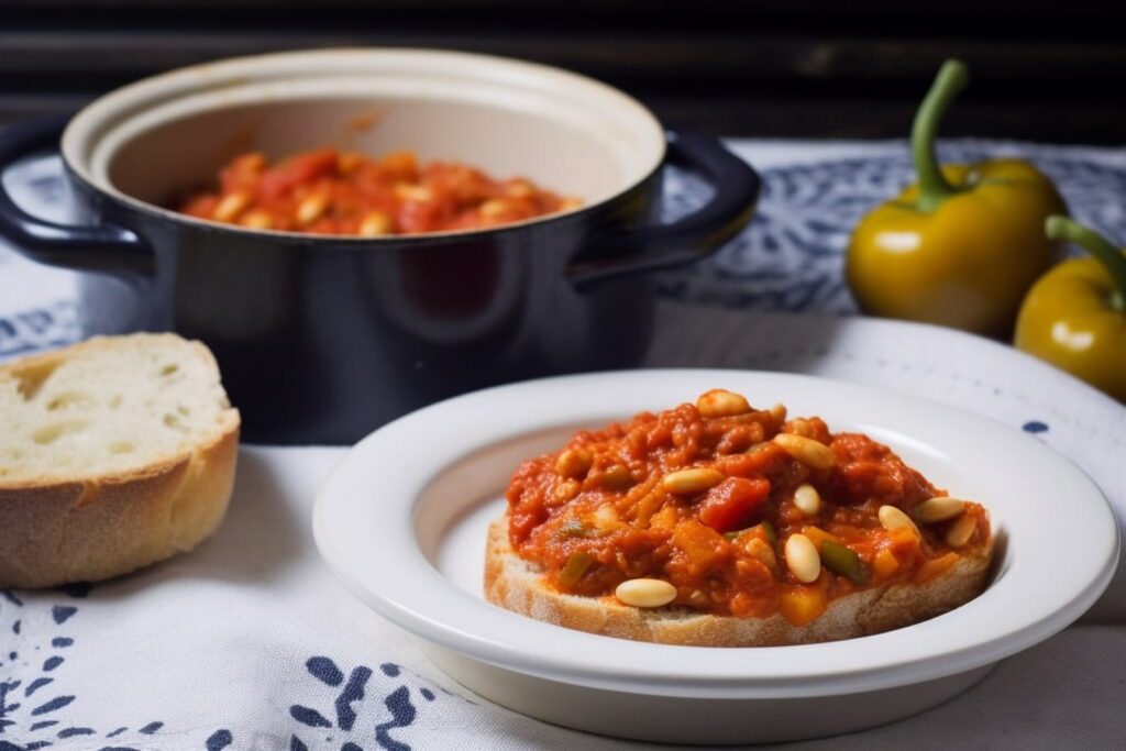 Pairing the dish with crusty baguette slices shall give you the most blowing taste experience.