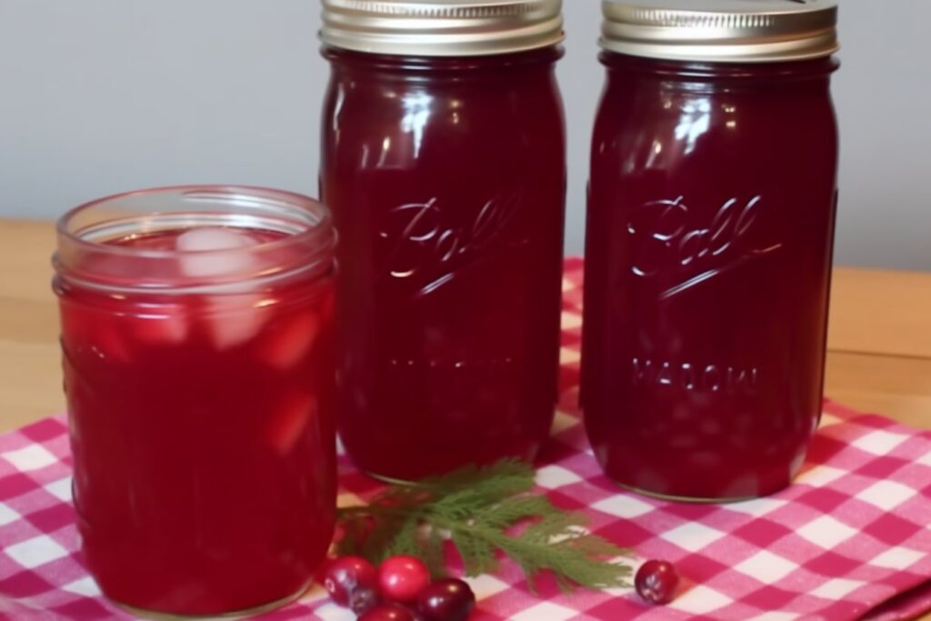Some hack for homemade cranberry juice for canning recipe