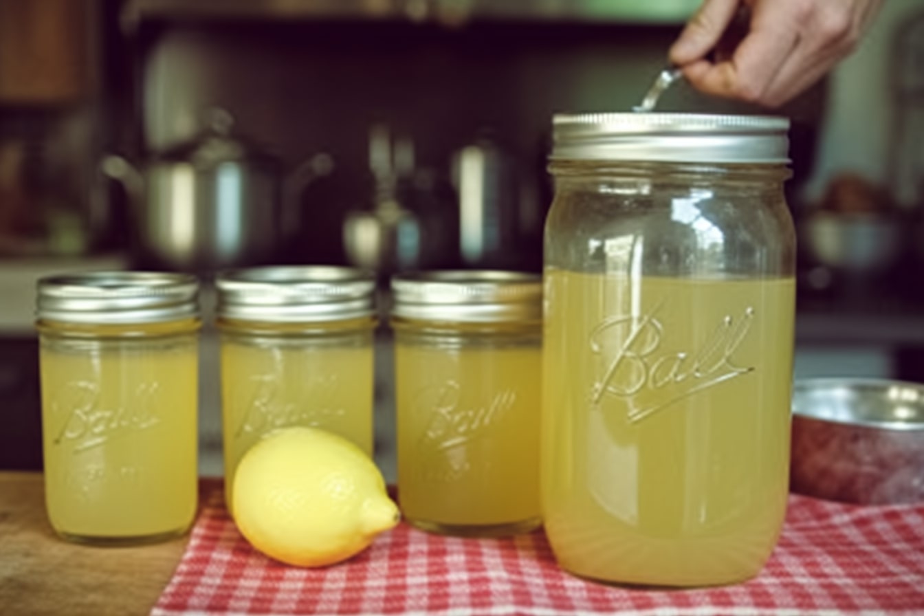 Homemade Canning Lemonade Concentrate Recipe