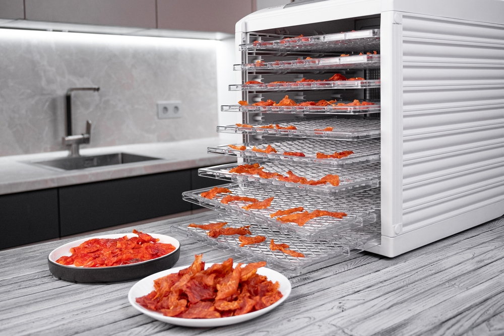 dehydrated fish using dehydrator to dry fish