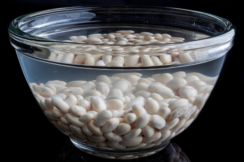 frijoles blancos soak white bean for better result
